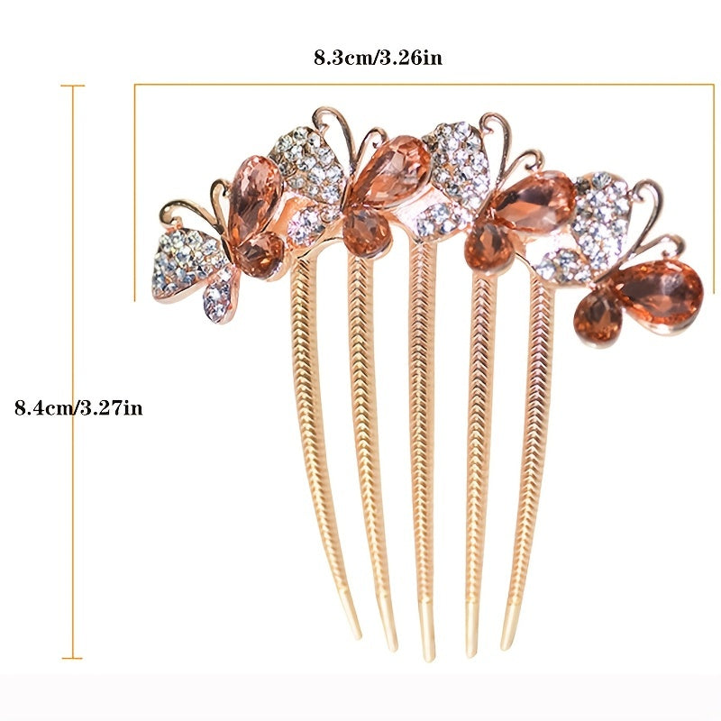 Rhinestone Hair Combs - Perfect Mother's Birthday Gift