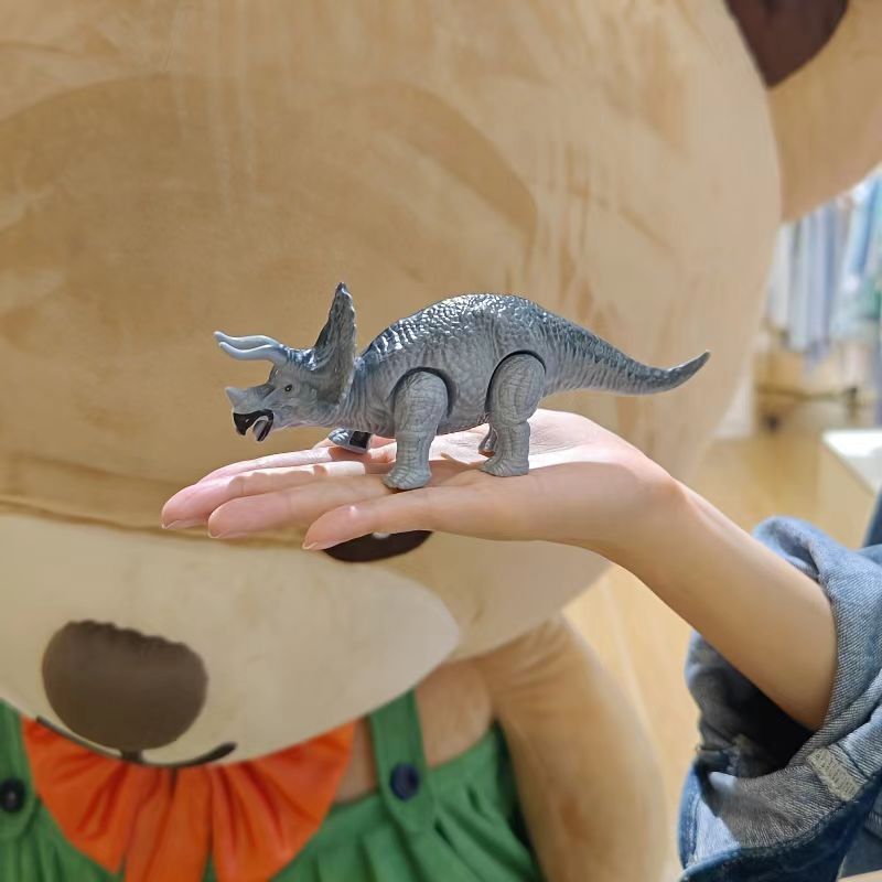 Dino Toy Set Triceratops Stegosaurus Iguanodon T Rex