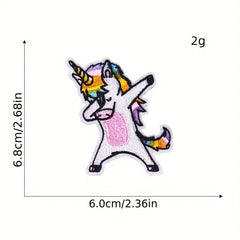 5pcs Superanimals Iron On Patches Sew On Embroidered Applique Repair Patch