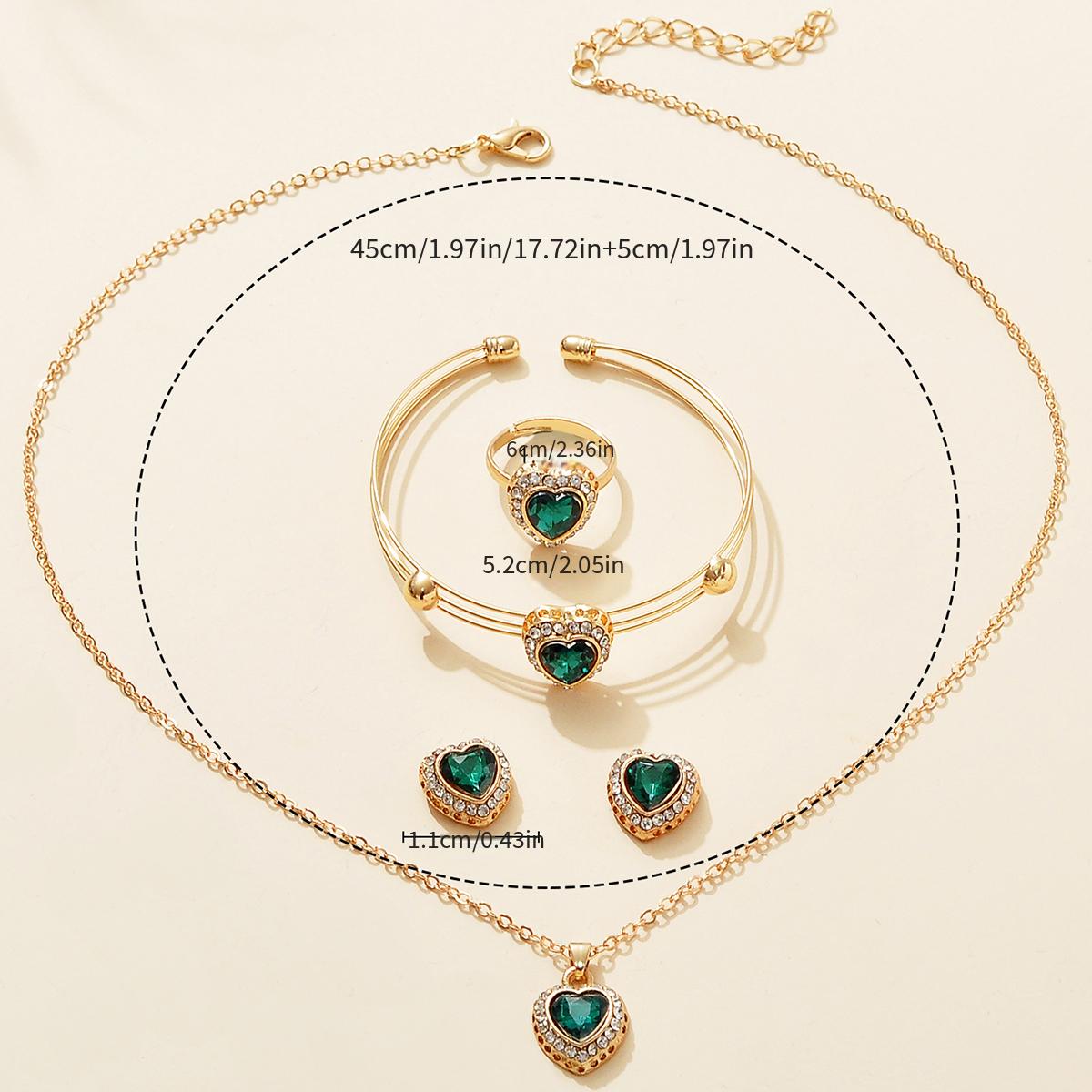 Golden Accessories Set for a Touch of Elegance