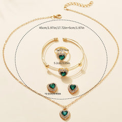 Golden Accessories Set for a Touch of Elegance