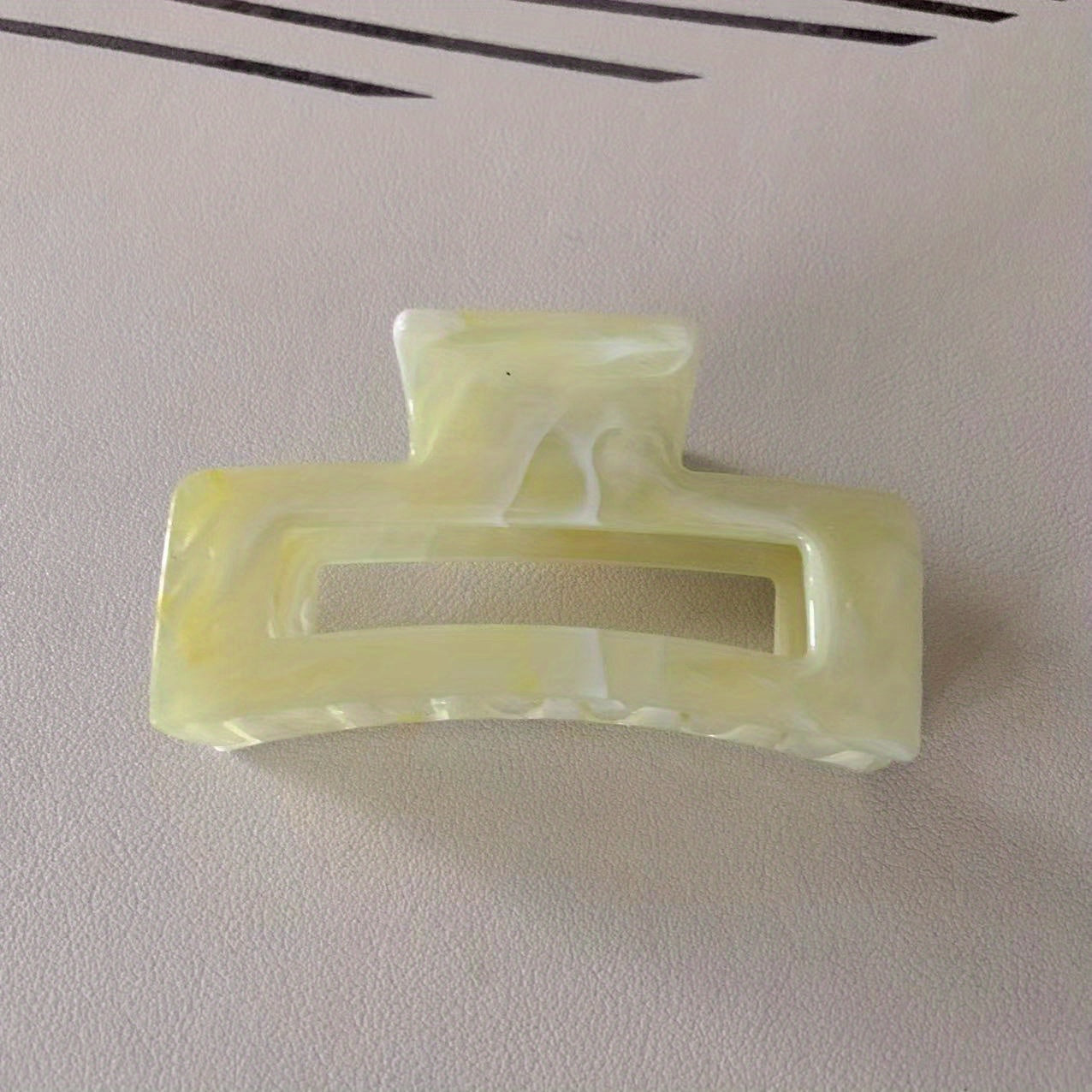 Square Hair Clips Claw Clips Ponytail Buckle Hair Accessories