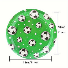 Football Party Supplies Decorations with Plates