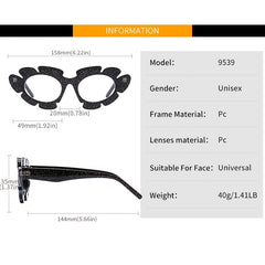 Flower Frame Light Blocking Glasses for Women