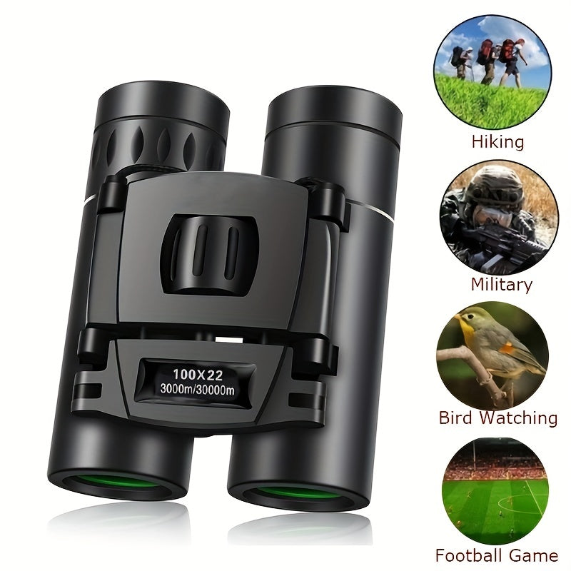 100x22 HD Telescope 30000m Phone Binoculars High Magnification BAK4 Micro Night
