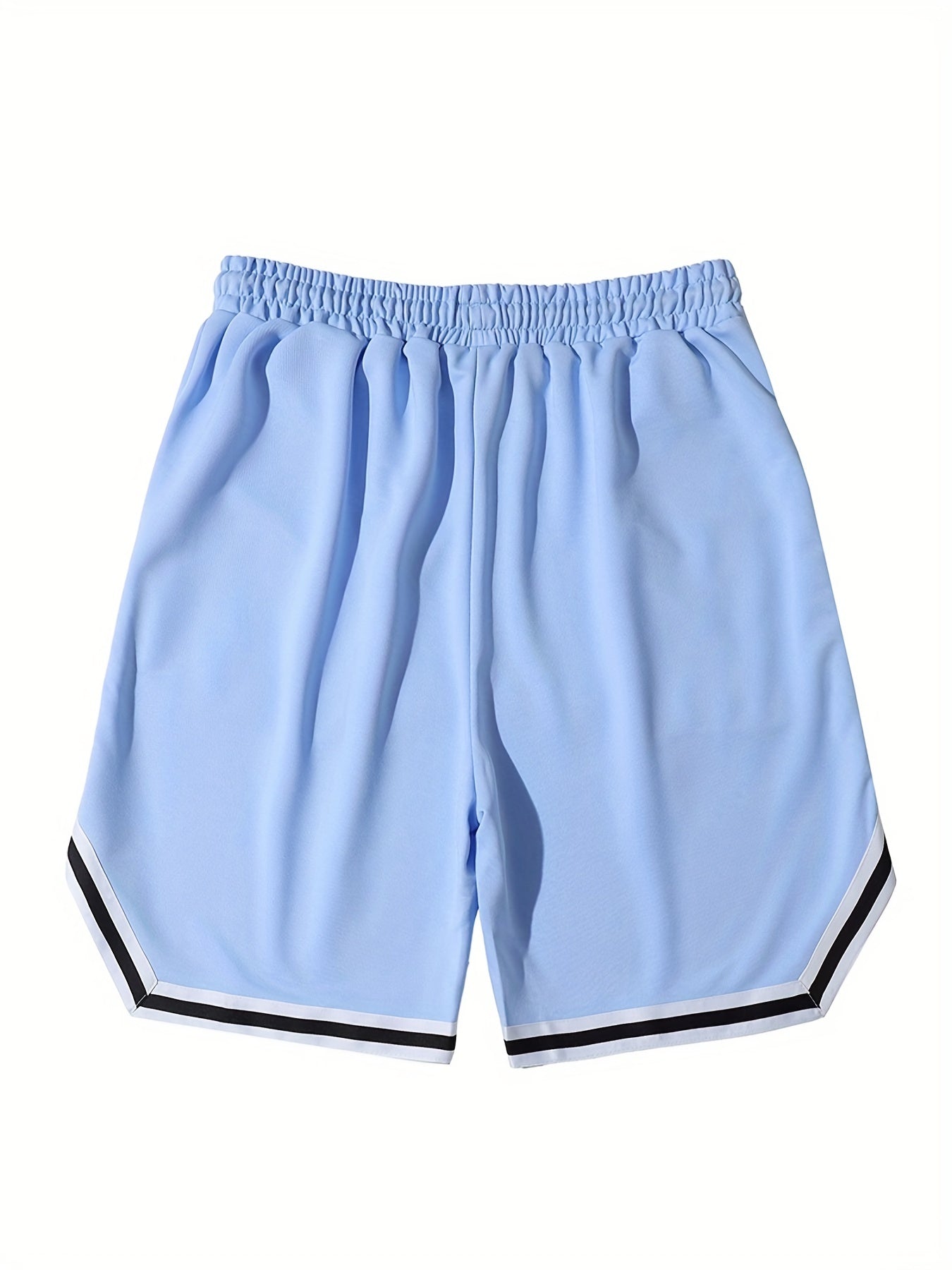 Men's Death Print Basketball Shorts - Casual Workout Shorts for Summer