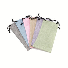 Glasses Bag Drawstring Sunglasses Storage Case Travel Accessory