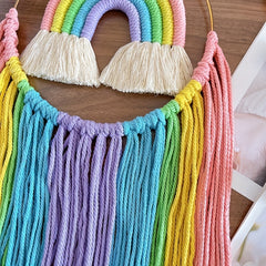 Colorful Tassel Rainbow Wall Hanging Decor
