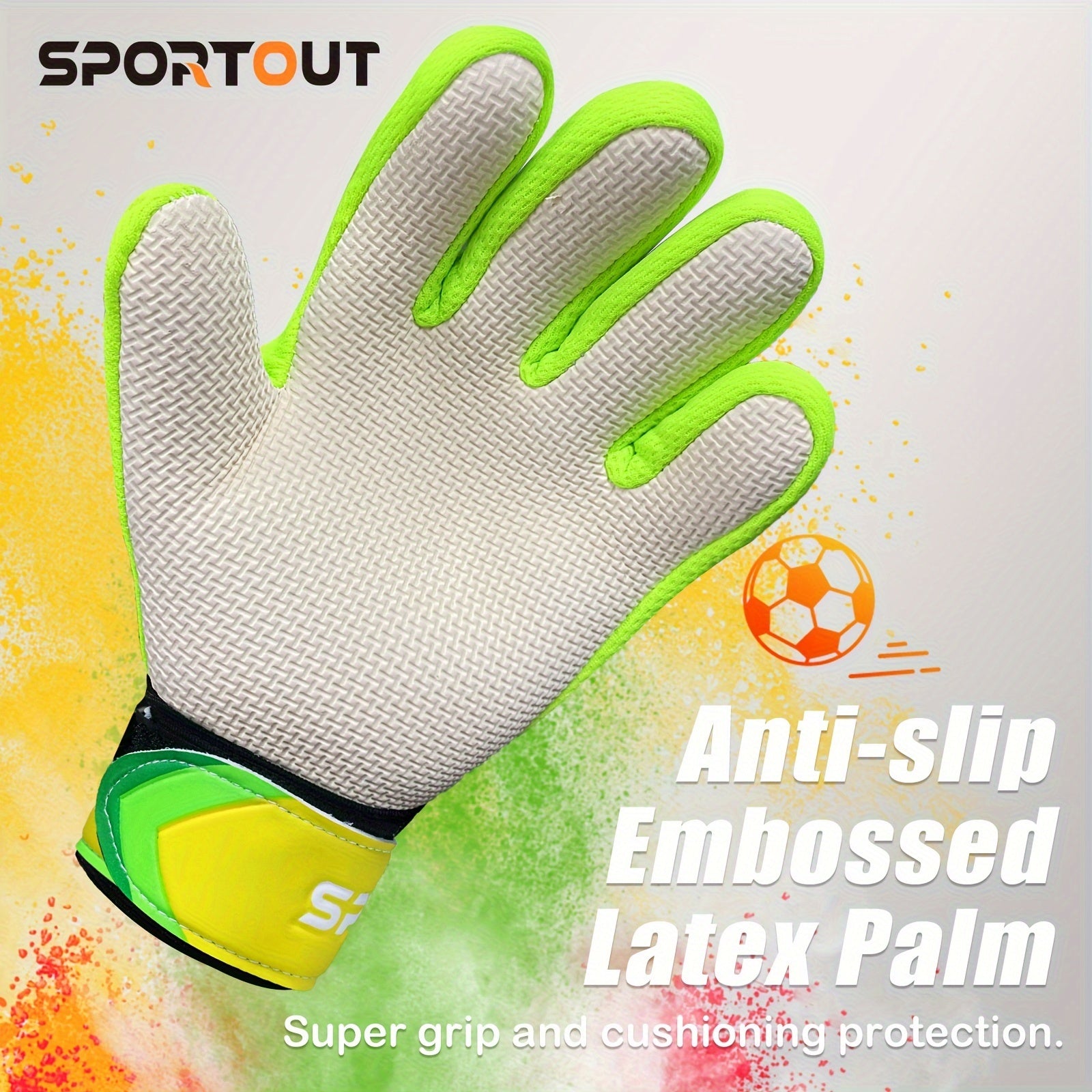 Goalkeeper Gloves Football Gloves With Wrist Protection