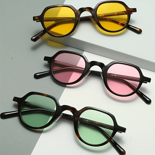 Y2K Candy Sunglasses Round Anti Glare Glasses UV400