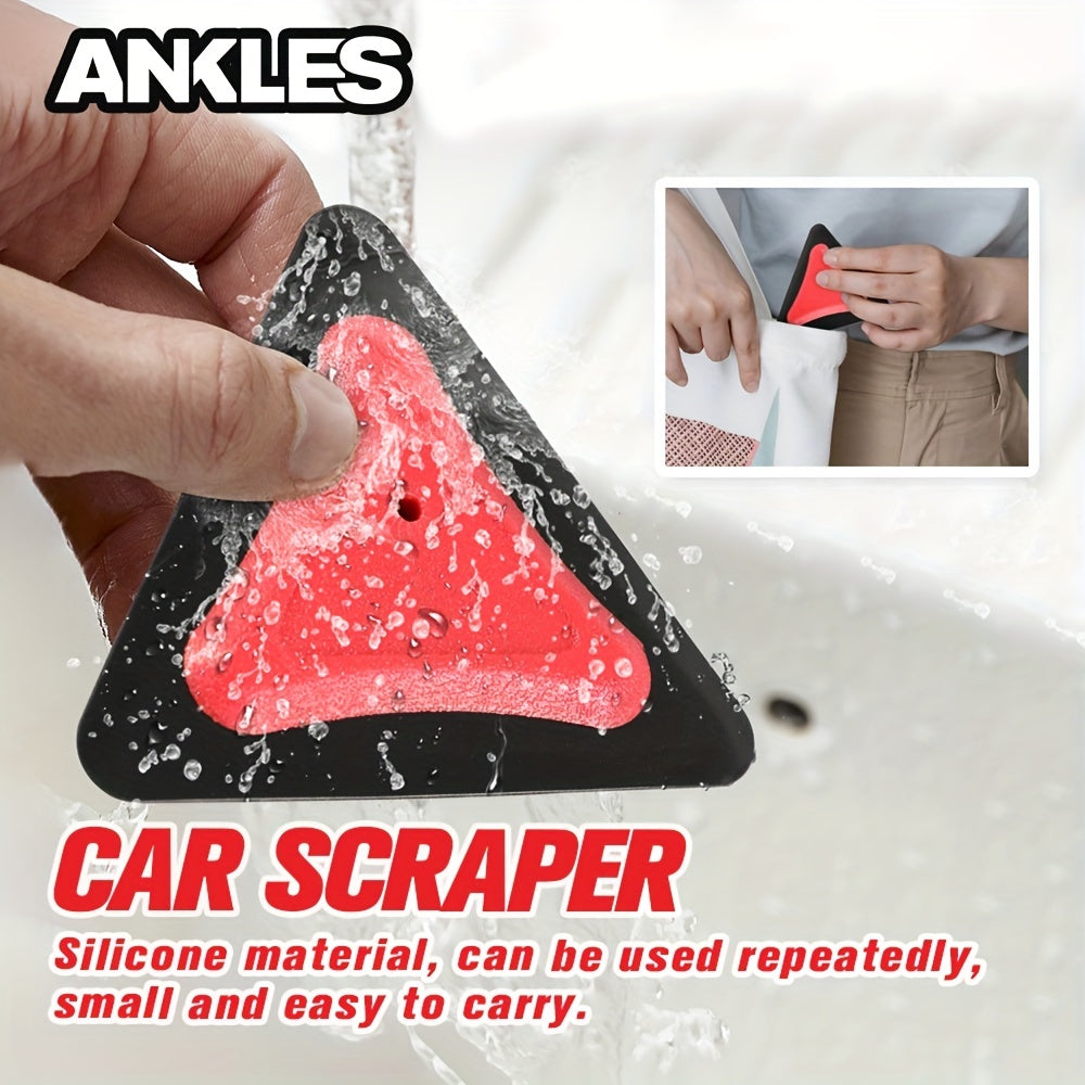 Silicone Wiper Car Glass Defog Removal Tool