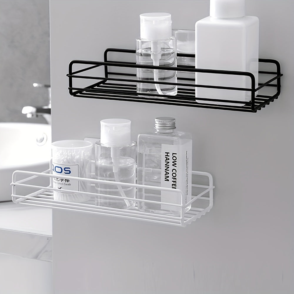 Bathroom Storage Rack Kitchen Multifunctional Wall Mounted Caddy