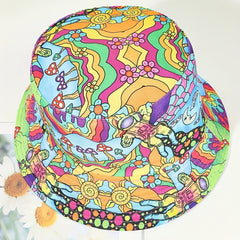 Ethnic Style Retro Casual Sunshade Bucket Hat