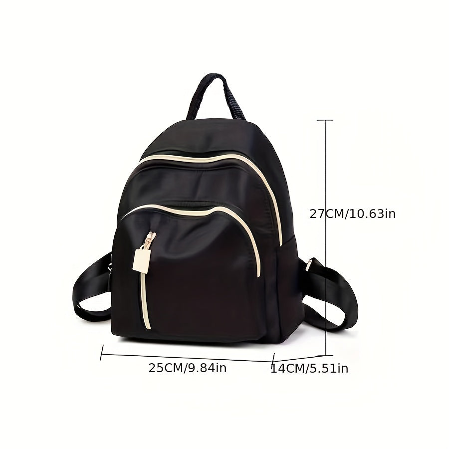 Stylish Casual Nylon Backpack For Daily Use