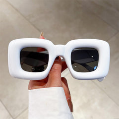 Oversized Square Sunglasses Thick Frame Sun Glasses Driving UV400