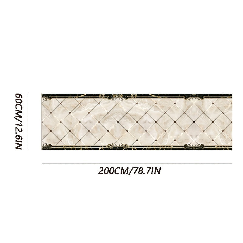 Geometric Runner Area Rug Soft Hallway Kitchen