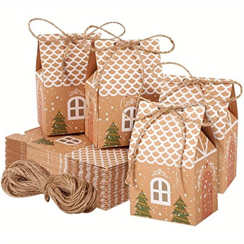 20pcs Mini Christmas Favor Boxes Xmas Treats Party Favors