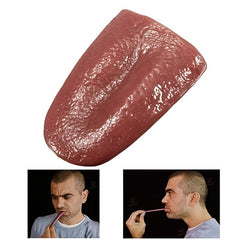 Steel Needle Piercing Tongue Horror Scary Magic Props Close up Stage