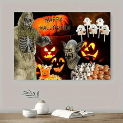 Halloween Canvas Painting Poster Wall Art 30X40cm
