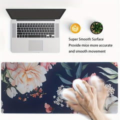 Extended Gaming Mouse Pad for Women's Office, Non Slip Base, Waterproof
