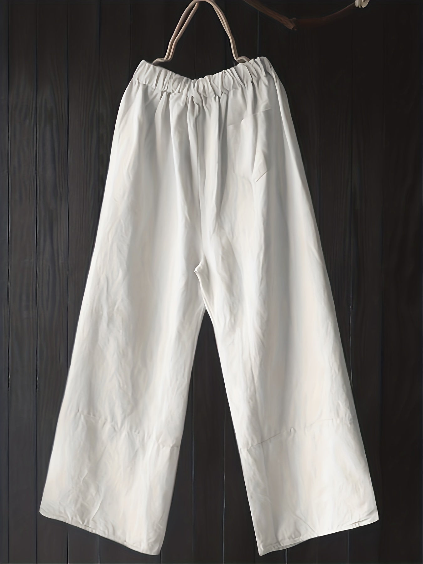 High Rise Wide Leg Pants