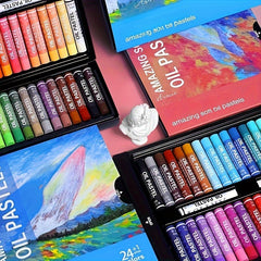 Soft Pastel Set Vibrant Palette for Artists Non Toxic