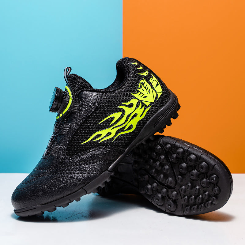 Kids Soccer Shoes Lightweight Athletic Football Shoes