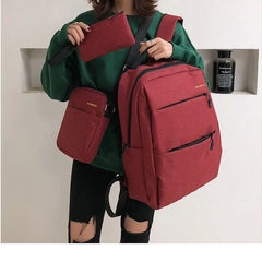 USB Charging Backpack Business Computer Bag
