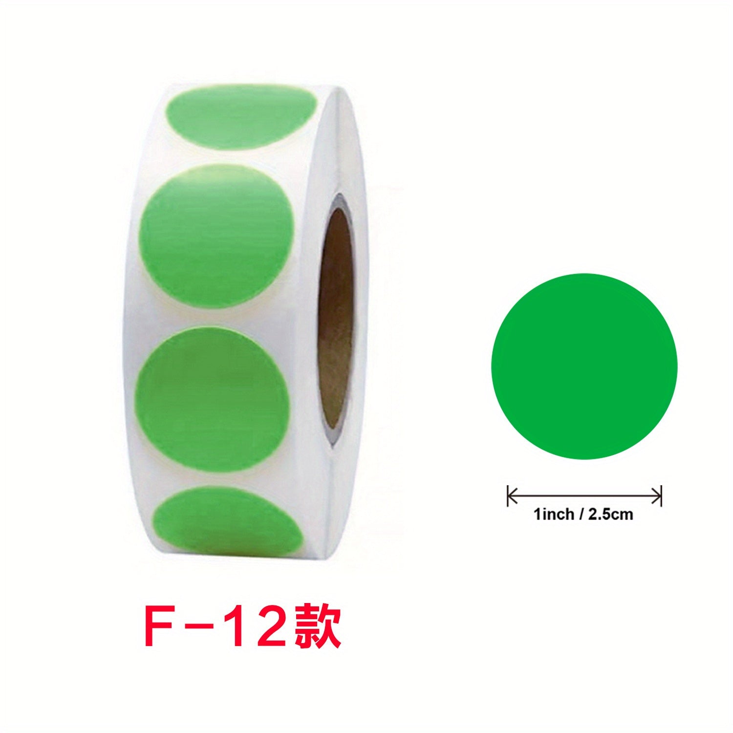 160pcs Color Round Labels for Storage Classification and Gift Packaging