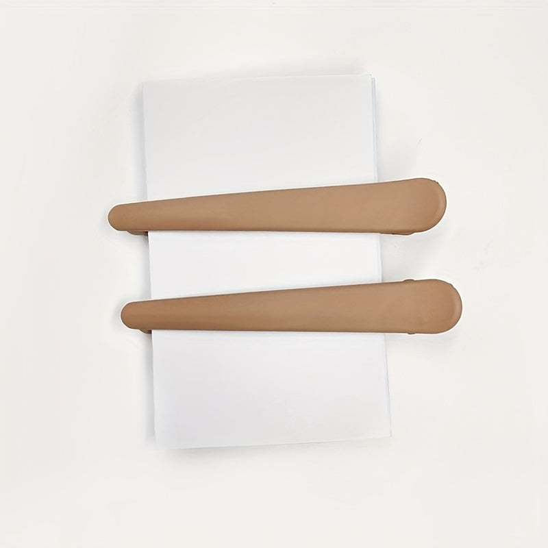 Matte Hair Clip Style Solid Hair Clip Side Clip Hair Accessories