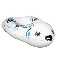 Winter Inflatable Snow Toy Skiing Circle With Handle Snow Sled