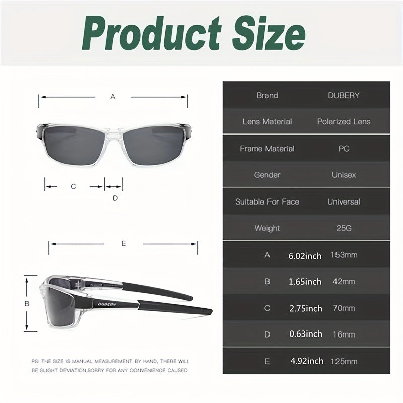Men's Polarized UV Protection Sunglasses for Outdoor Sports