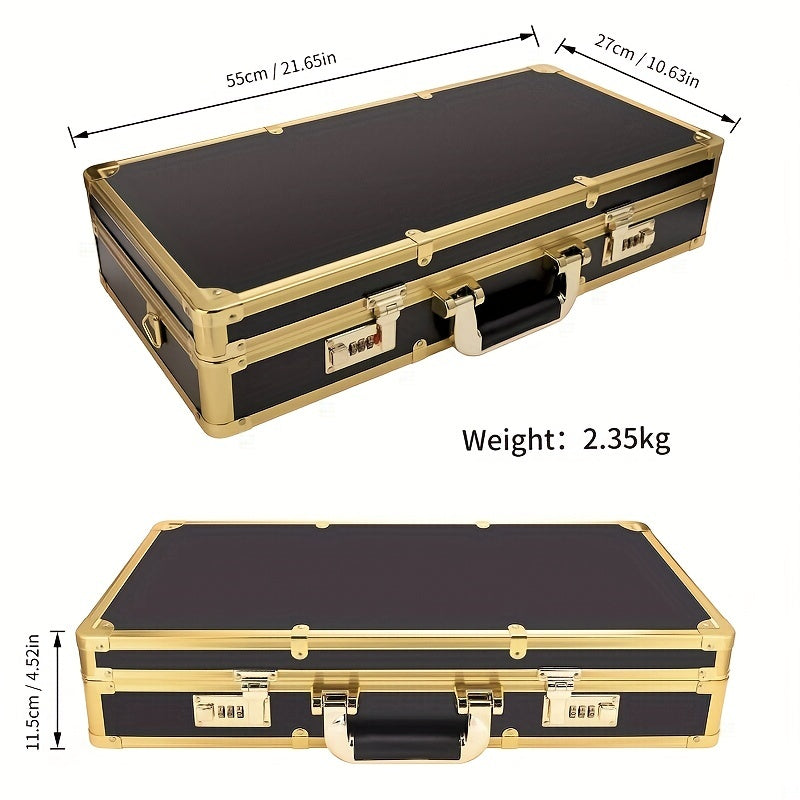 Barber Carrying Case Stylist Tool Box Hair Cutting Grooming Kit Storage