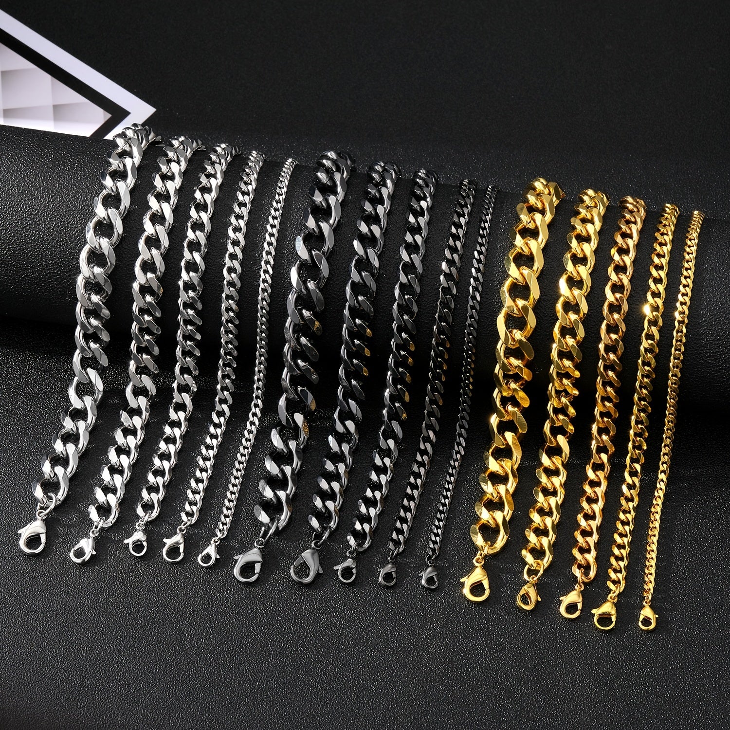Stainless Steel Chain Bracelet for Men