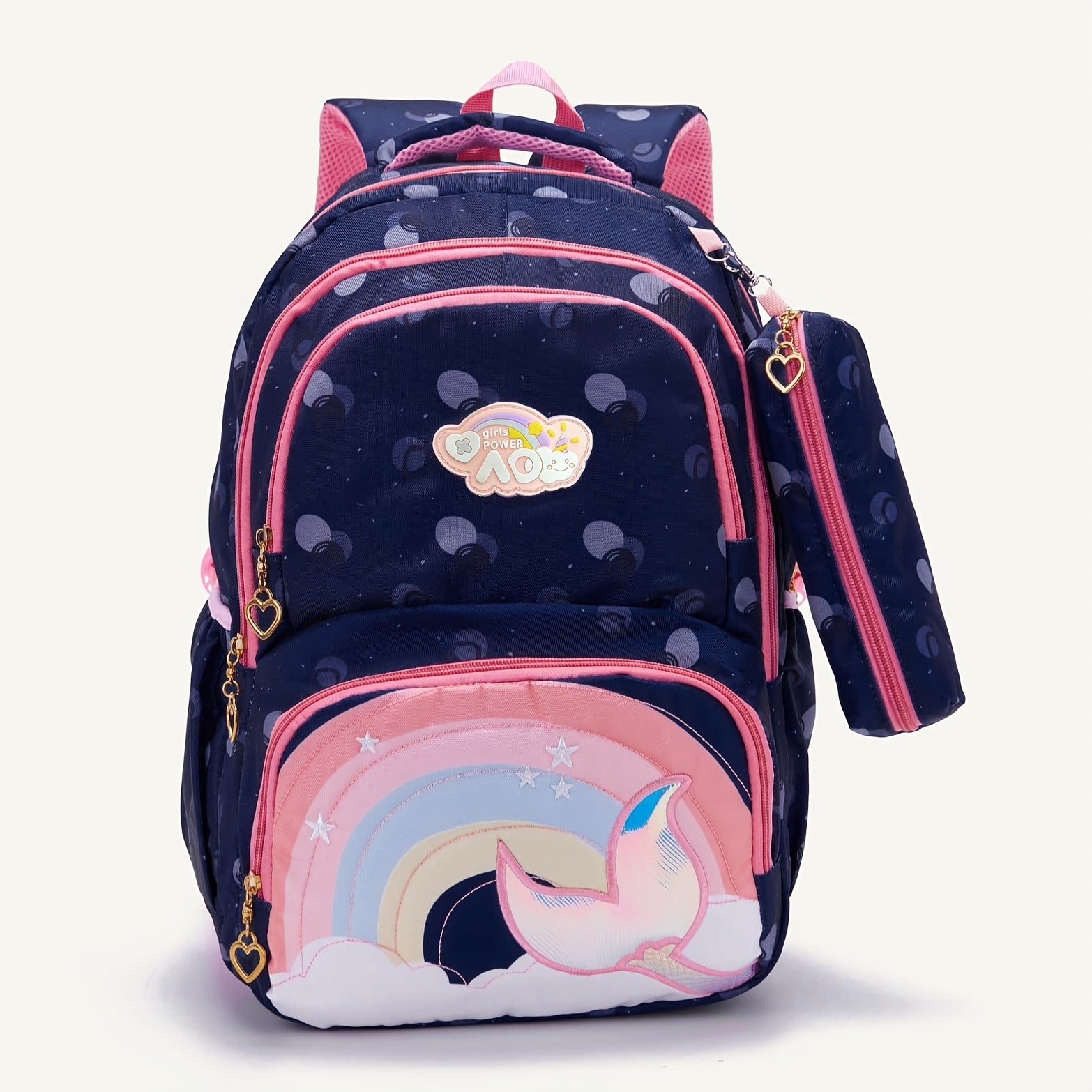 Kids Rainbow Mermaid Backpack
