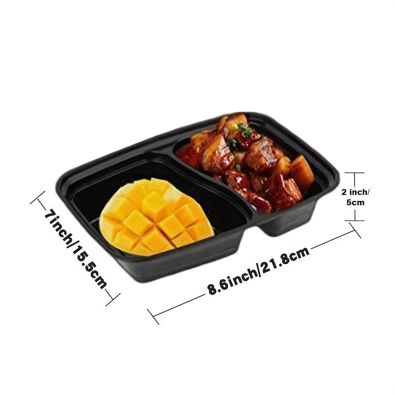 Set of 7 Grid Food Storage Containers 32oz Leakproof BPA-Free