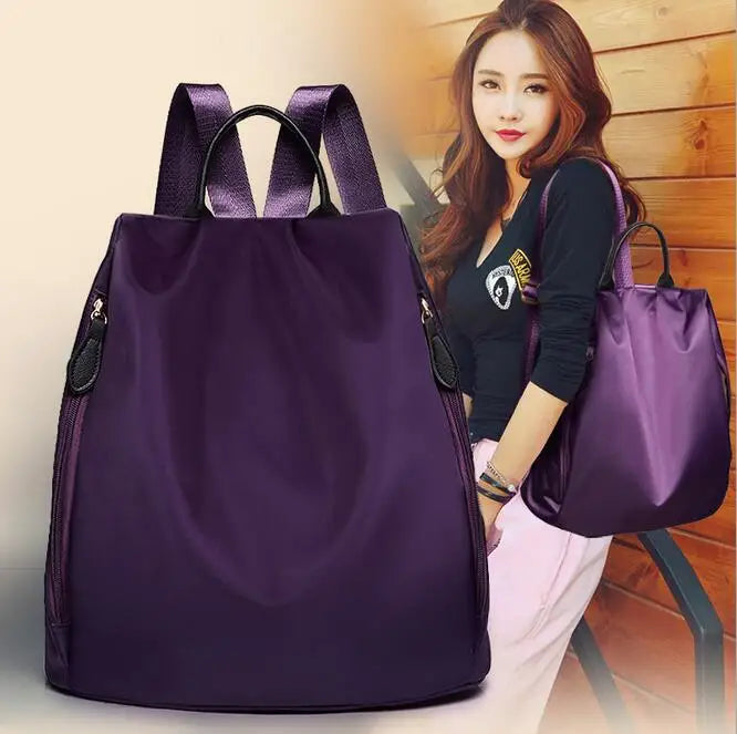Women Backpack Double Shoulder Bag