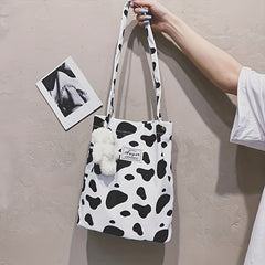 Casual Print Tote Bag Large Capacity Handbag