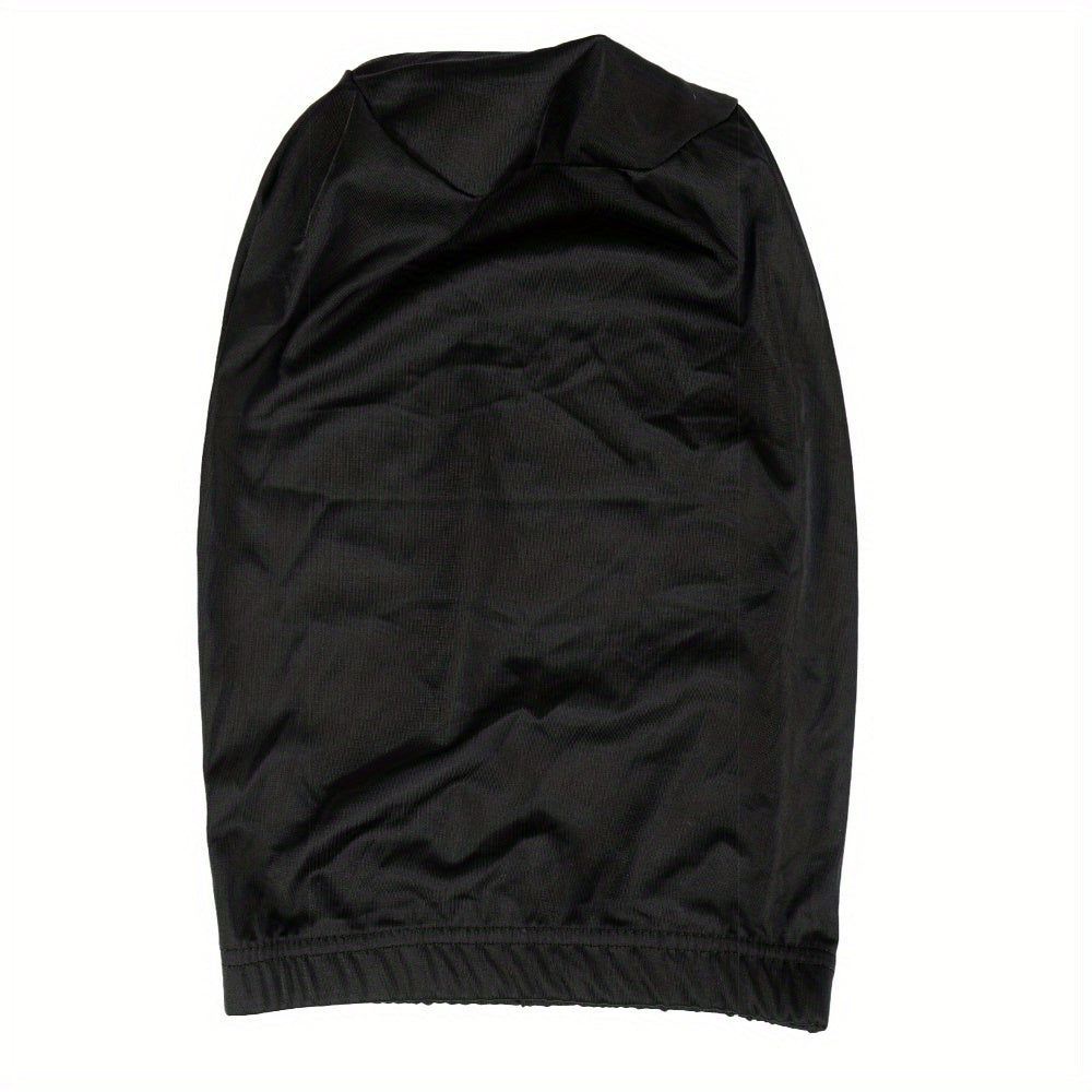 Satin Spandex Dreadlock Cap Hair Bonnet with Wide Elastic