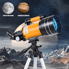 High Mag. Professional Astronomical Telescope 333x 70mm