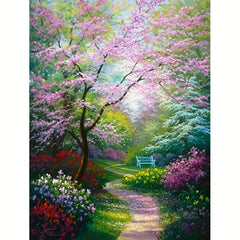 Park Path A DIY Digital Painting Kit for Beginners and Advanced Artists