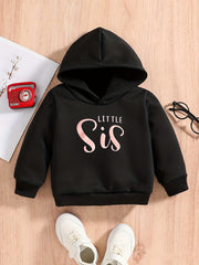 Funny Letter Print Baby's Pullover Hoodie