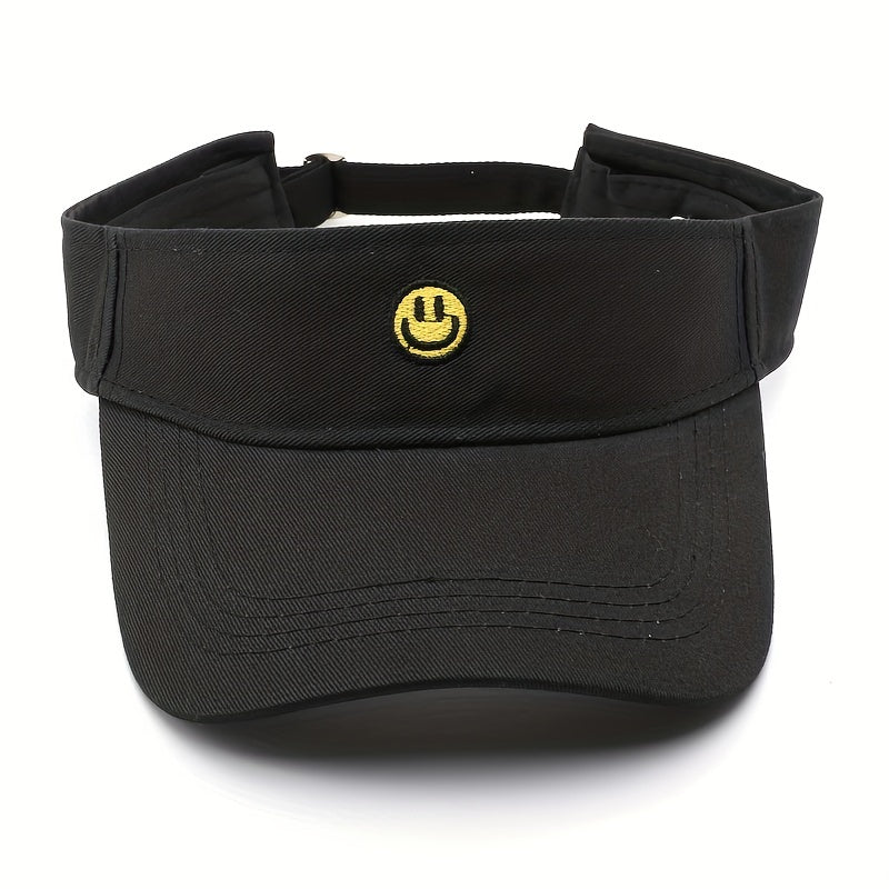 Top Hat Female Retro Happy Face Baseball Cap Outdoor Sun Hat