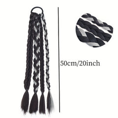 Sweet Wig Braid Double Ponytail Dreadlock Hair Tie