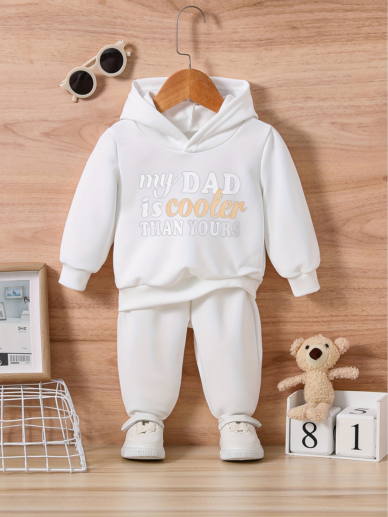 Toddler Sweatshirt Set MY DAD IS COOLER