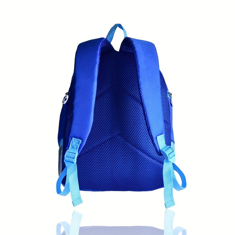 Kids Football Printed Backpack Lightweight Casual Travel Kindergarten School Bag