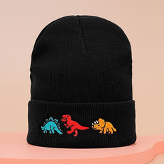 Dinosaur Baby Hat Toddler Boy Winter Beanie Gift