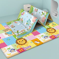 Foldable Cartoon Pattern Play Mat for Learning & Playing