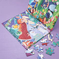 Fairy Tale Puzzle with Bunny Ears & Magical Creatures - Educational Toy