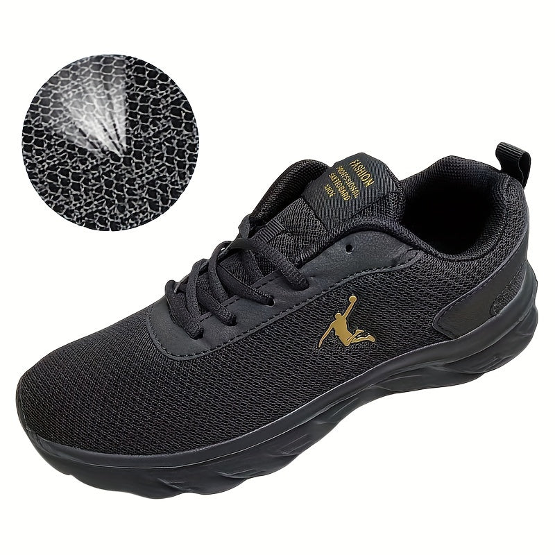 Men's Mesh Breathable Casual Running Shoes Anti-slip Comfortable Walking Shoes